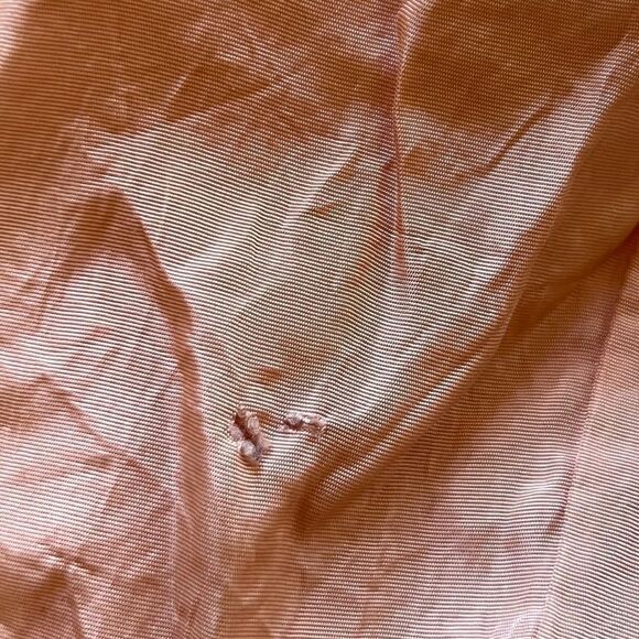 Gorgeous Vintage 1950s Pale Pink Pin Up Scallop Embroidered Half Slip - Picture 6 of 6